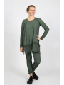 Rundholz DIP - Ausgestelltes Baumwoll-T-Shirt mit Mesh-Kante - 2252340505