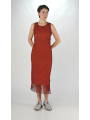 Rundholz DIP - Ärmelloses Rippenjersey Kleid - 2252340902