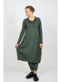 Rundholz DIP - Elegantes A-Linien Kleid aus Baumwolle mit Kordelzug - 2252560912