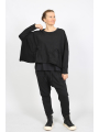 Rundholz Black Label - Oversize Baumwoll-T-Shirt mit Offenen Schnittkanten - 2253250501