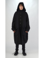 Rundholz Black Label - Oversize Fransenmantel mit Kapuze von Black Label - 2253281203