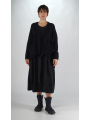 Rundholz Black Label - Strickjacke mit asymmetrischem Saum und Schalkragen - 2253317104