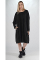 Rundholz Black Label - Oversize Velour Kleid - 2253420904