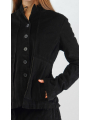 Rundholz Black Label - Gerade schmale Velour Jacke - 2253421105
