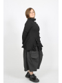 Rundholz Black Label - A-Linien Strickjacke mit Rollkragen - 2253897109