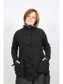 Rundholz Black Label - A-Linien Strickjacke mit Rollkragen - 2253897109