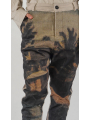 Rundholz - Baumwollstretch Hose mit Platziertem Digital Druck - 2254110101