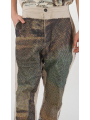 Rundholz - Baggy Baumwollstretch Hose mit Platziertem Digital Druck - 2254110102