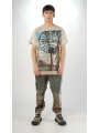 Rundholz - Baumwolljersey T-shirt mit Platziertem 3d Druck - 2254300501