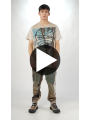 Rundholz - Baumwolljersey T-shirt mit Platziertem 3d Druck - 2254300501