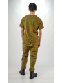 Rundholz - Lockeres Bicolor Baumwolljersey T-shirt - 2254520501