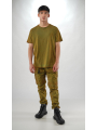 Rundholz - Lockeres Bicolor Baumwolljersey T-shirt - 2254520501