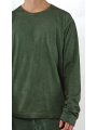 Rundholz - Langärmeliges Bicolor Baumwolljersey Shirt - 2254520502