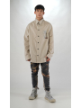 Rundholz - Popeline Hemd mit einer Aufgesteppte Tasche mit Druck - 2254575502