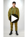 Rundholz - Kastenförmiges Bicolor Baumwollstretch Hemd - 2254605501