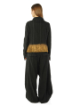 Rundholz - Wolljacke mit goldsaum - 2261021111