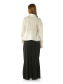 Rundholz - Ausgestellte Poplin Bluse - 2261230402