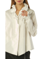 Rundholz - Ausgestellte Poplin Bluse - 2261230402
