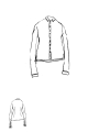 Rundholz - Schmale Poplin Bluse - 2261230406
