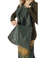 Rundholz - Lammleder Schultertasche - 2261482507