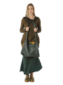 Rundholz - Lammleder Schultertasche - 2261482507