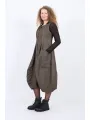 Rundholz DIP - Balloon dress made of stretch twill - 2262120908