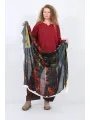 Rundholz Black Label - Lightweight scarf with photo print - 2263361402