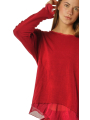 Rundholz Black Label - Chemise oversize avec maille - 2263510502
