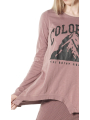 Rundholz Black Label - Jersey flammé avec ourlet asymétrique - 2263640512