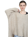 Rundholz - hip-length knitted sweater with round neckline - 1251650702