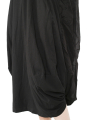 Rundholz Black Label - balloon dress with 3/4 sleeves and ruffles at the back - black - 1253470901