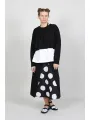 Pluslavie (plü) - Pencil plissee skirt - 3040