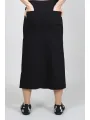 Pluslavie (plü) - Pencil plissee skirt - 3040
