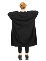 Rundholz Black Label - Balloon dress with suitcase pockets Sweater Cotton Oversize black - 2243250903