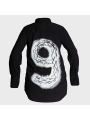Pluslavie (Plü) - Longbluse mit Hemdsaum - 4033