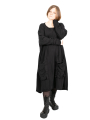 Rundholz Black Label - Balloon dress with suitcase pockets Sweater Cotton Oversize black - 2243250903