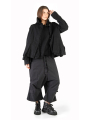 Rundholz Black Label - Пуловер с карманами-портфелями из вареной шерсти oversize черный - 2243890705
