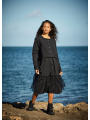 Pluslavie (Plü) - Robe midi avec volant en tulle - 1166