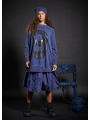 Pluslavie (Plü) - Oversized Sweat mit Kontrastpanel - 2139