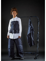 Pluslavie (Plü) - Longbluse mit Hemdsaum - 4033