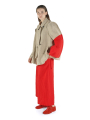 Rundholz - Ausgestellte Leinen mix Hose - 1261120124