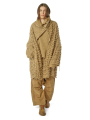 Rundholz DIP - Oversized Fransen-Wollmantel - 2262687203