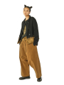 Rundholz - Wolljacke mit goldsaum - 2261021111