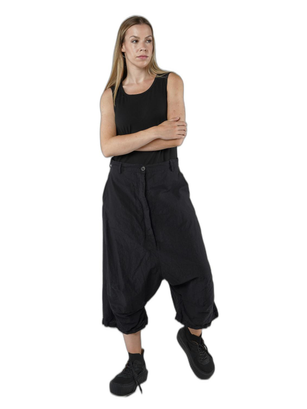 Rundholz - Baggy baumwoll leinen hose - 1251040107