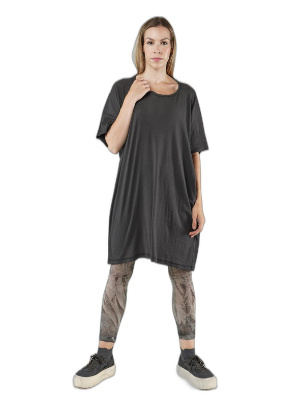 Rundholz - Weites rippenjersey kleid - 1251140905