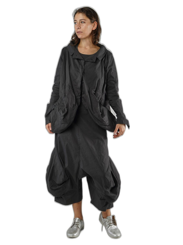 Rundholz - Hüftlange baumwoll stretch jacke - 1251631108