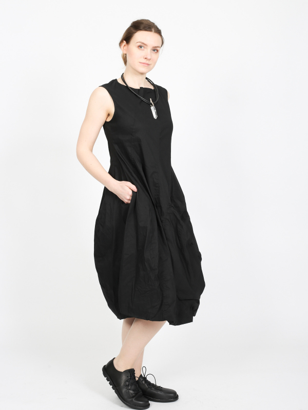 Rundholz - Ballonförmiges baumwoll stretch kleid - 1251630906