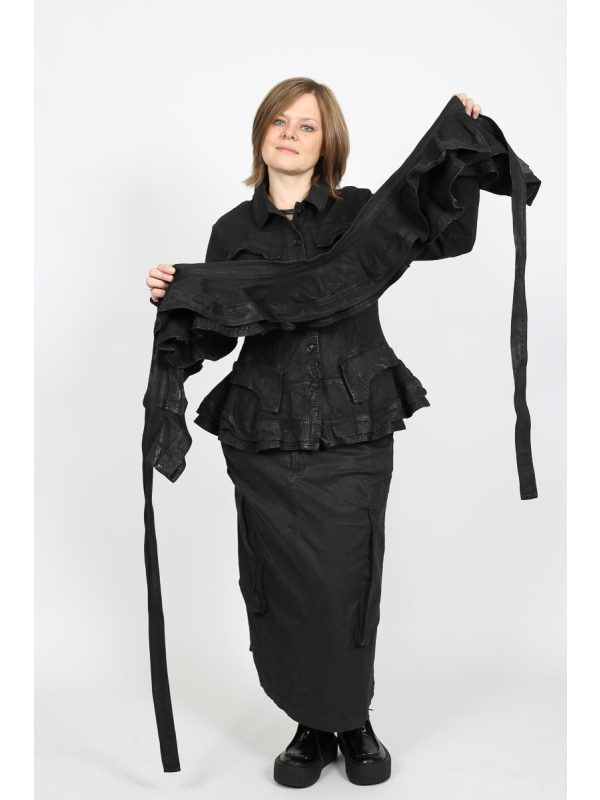 Rundholz - Rundholz Wickelgürtel aus 100% Baumwolle mit Kordelverschluss - 2251035309 - Stilecht - Bild 1