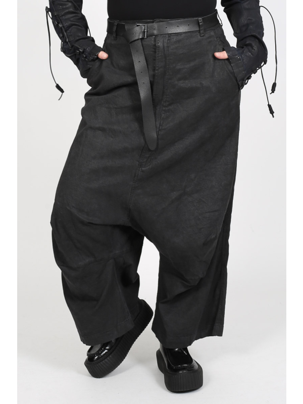 Рундхольц - брюки свободного кроя из хлопка с эластаном - 2251070102 - Stilecht - Изображение 1