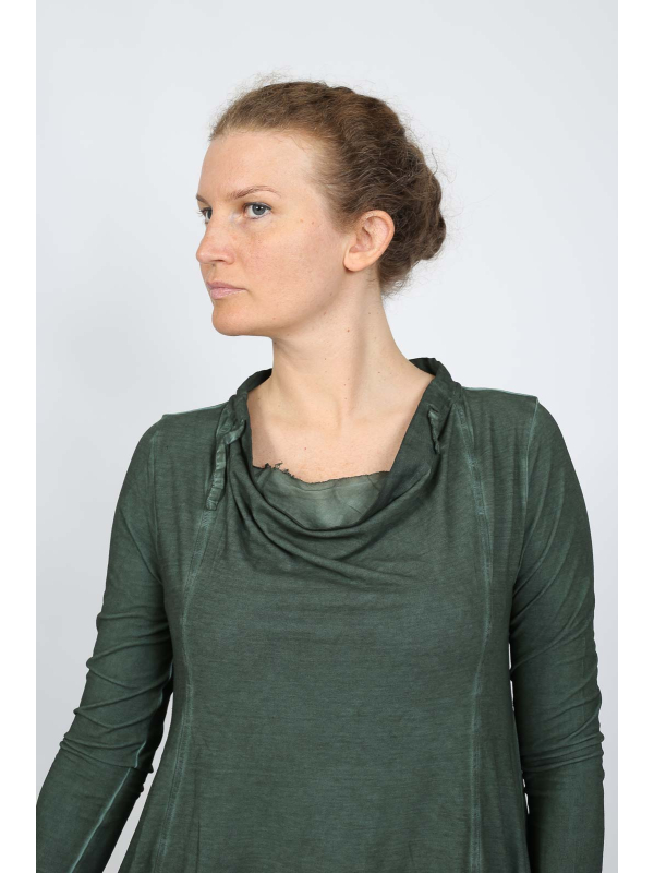 Rundholz DIP - Elegantes A-Linien Kleid aus Baumwolle mit Kordelzug - 2252560912 - Stilecht - Bild 1